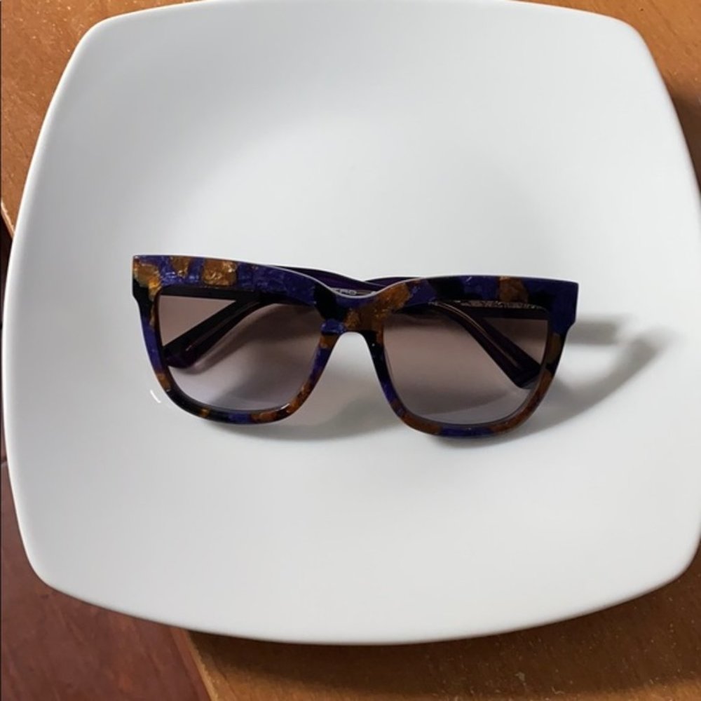 New ITALIAN ETRO 55MM Oversized Sunglasses